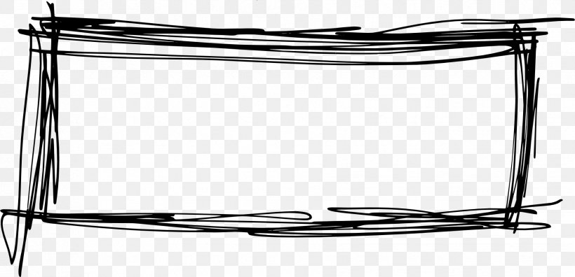 Rectangle Doodle, PNG, 1829x885px, Rectangle, Auto Part, Bathroom Accessory, Black And White, Curve Download Free
