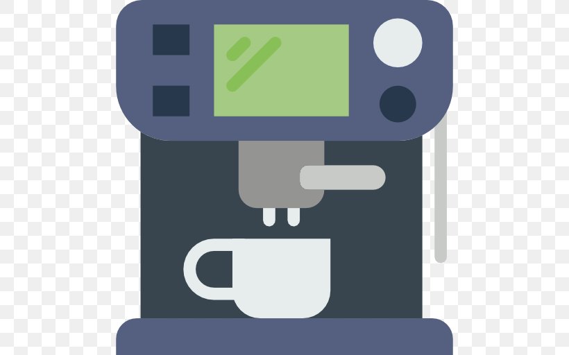 Coffeemaker Cafe Icon, PNG, 512x512px, Coffee, Blue, Brand, Cafe, Coffee Vending Machine Download Free