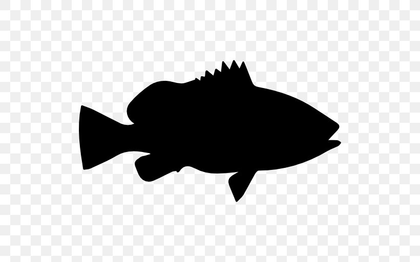 Fishing Bass Shape, PNG, 512x512px, Fish, Bass, Bass Fishing, Black, Black And White Download Free
