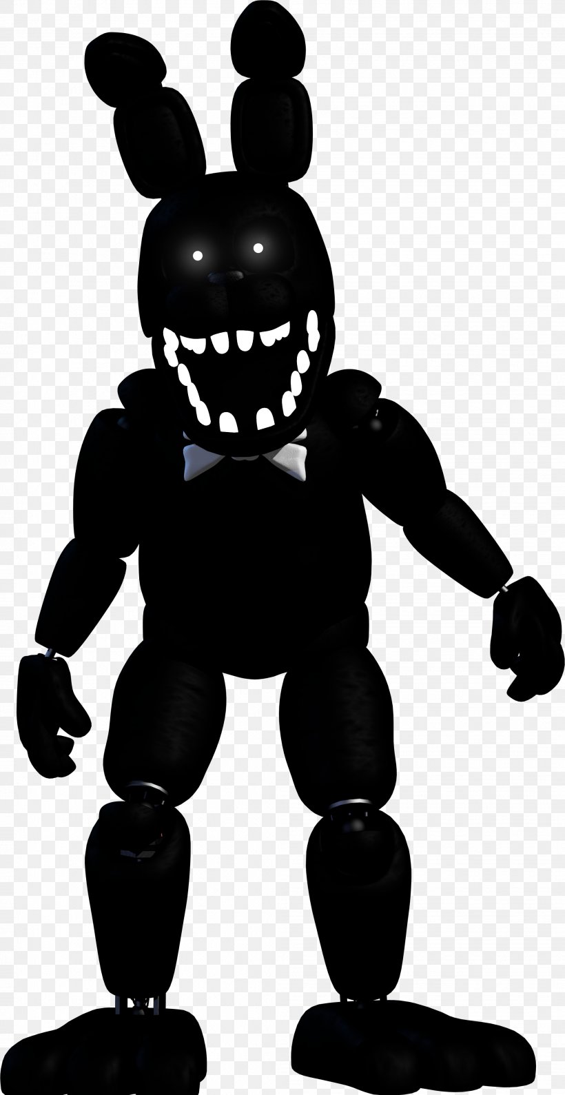 Five Nights At Freddy's DeviantArt Silhouette Clip Art, PNG, 2066x4004px, Five Nights At Freddy S, Black, Black And White, Deviantart, Fictional Character Download Free