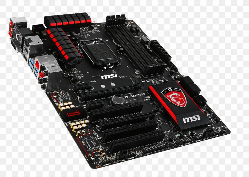 Intel LGA 1151 MSI Z170A GAMING M5 DDR4 SDRAM Motherboard, PNG, 3720x2640px, Intel, Atx, Computer Component, Computer Cooling, Computer Hardware Download Free