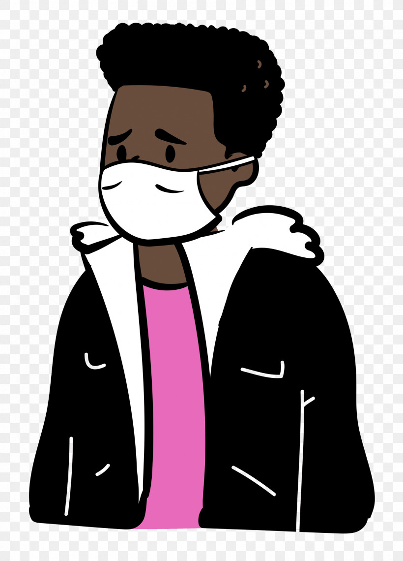 Man Medical Mask Coronavirus, PNG, 1797x2500px, Man, Behavior, Cartoon, Character, Coronavirus Download Free