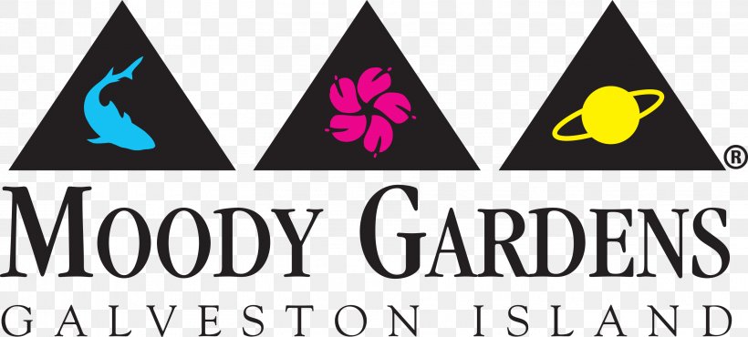 Moody Gardens Logo Colonel Paddlewheel Boat Clip Art Hotel, PNG, 3036x1370px, Logo, Area, Brand, Galveston, Galveston Island Download Free