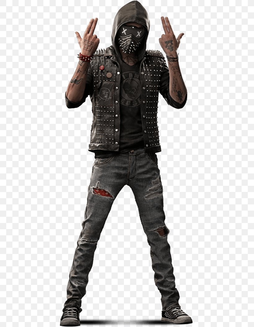 Watch Dogs 2 Spanners PlayStation 4 Game, PNG, 457x1056px, Watch Dogs 2, Action Figure, Aggression, Clothing Accessories, Costume Download Free
