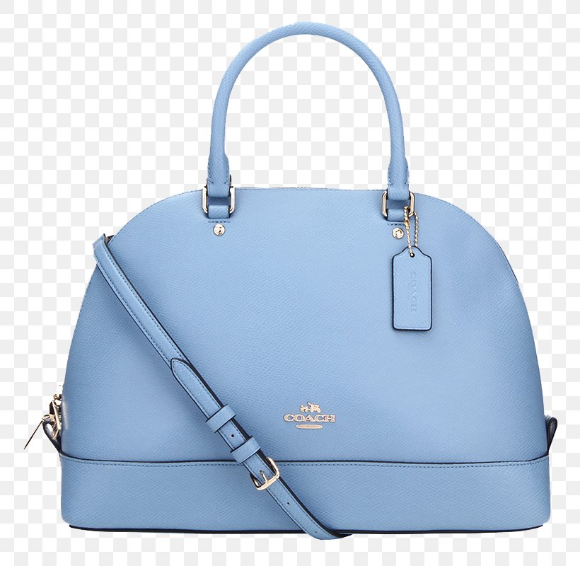 coach bag light blue