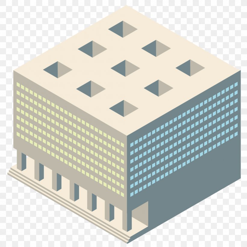 High-rise Building, PNG, 1000x1000px, Building, Highrise Building, House, Isometric Projection, Scalable Vector Graphics Download Free