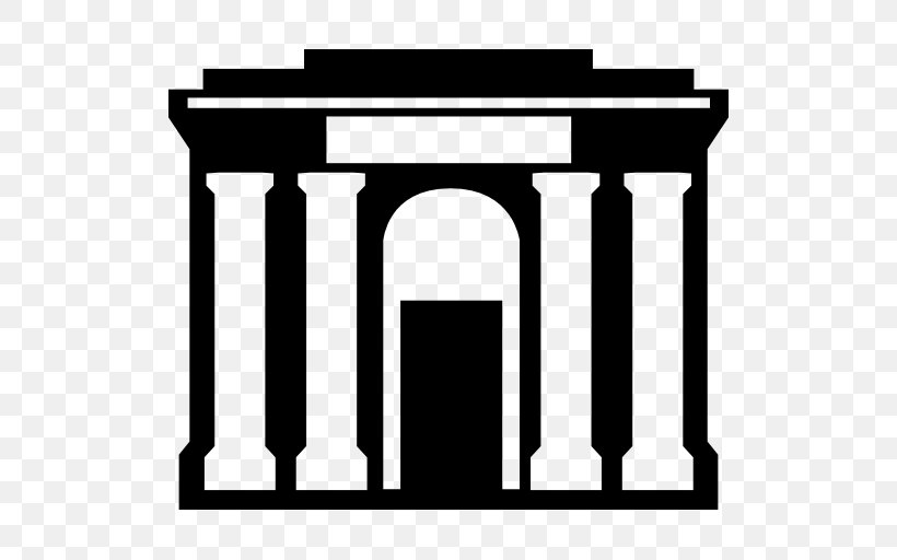 Lincoln Memorial Monument Clip Art, PNG, 512x512px, Lincoln Memorial, Arch, Black And White, Building, Column Download Free