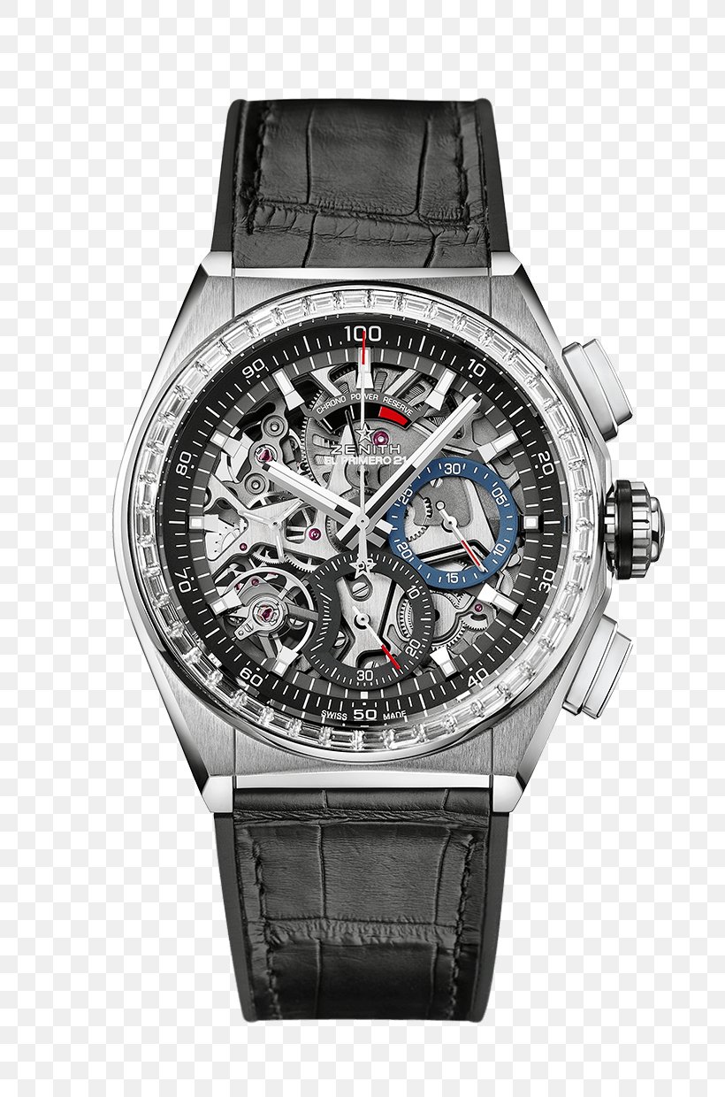 Zenith Le Locle Watch Chronograph Jewellery, PNG, 728x1240px, Zenith, Brand, Chronograph, Horology, Jewellery Download Free