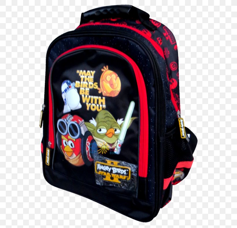 Bag Angry Birds Star Wars II Backpack Trolley Hand Luggage, PNG, 600x789px, Bag, Adidas A Classic M, Angry Birds, Angry Birds Star Wars, Angry Birds Star Wars Ii Download Free
