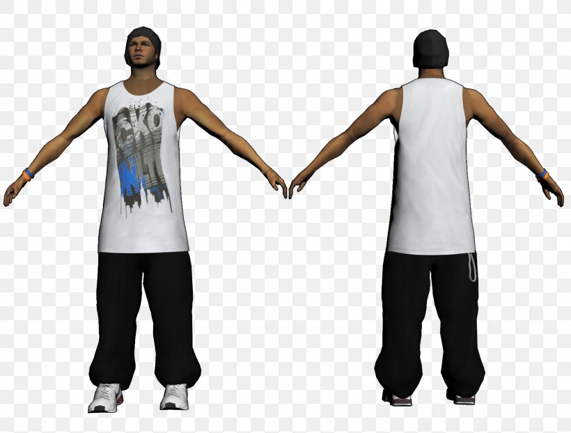 Grand Theft Auto: San Andreas T-shirt Srch Shoulder Mod, PNG, 1581x1200px, Grand Theft Auto San Andreas, Arm, Clothing, Costume, Grand Theft Auto Download Free