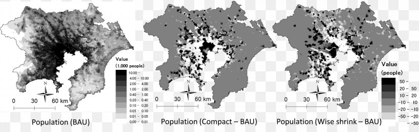 Tokyo Compact City Megacity Metropolitan Area Urbanization, PNG, 2303x728px, Tokyo, Black And White, Geographic Information System, Geography, Horse Like Mammal Download Free