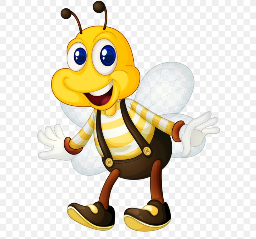 Western Honey Bee Vector Graphics Stock Illustration, PNG, 600x767px, Bee, Beak, Beehive, Bird, Cartoon Download Free