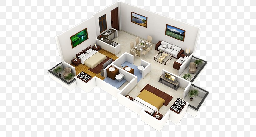 3D Floor Plan Interior Design Services House Plan, PNG, 600x440px, 3d Floor Plan, Architect, Architecture, Bedroom, Building Download Free