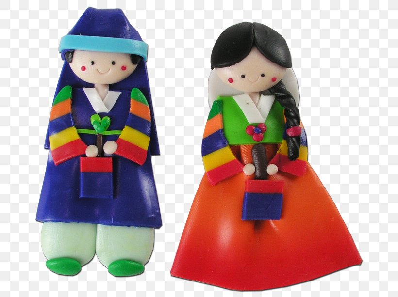 Doll Korea Hanbok Folk Costume Refrigerator Magnets, PNG, 700x613px, Watercolor, Cartoon, Flower, Frame, Heart Download Free