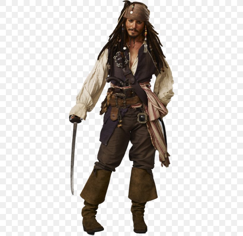 Jack Sparrow Pirates Of The Caribbean: The Curse Of The Black Pearl Johnny Depp Will Turner Elizabeth Swann, PNG, 358x794px, Jack Sparrow, Costume, Costume Designer, Elizabeth Swann, Halloween Costume Download Free