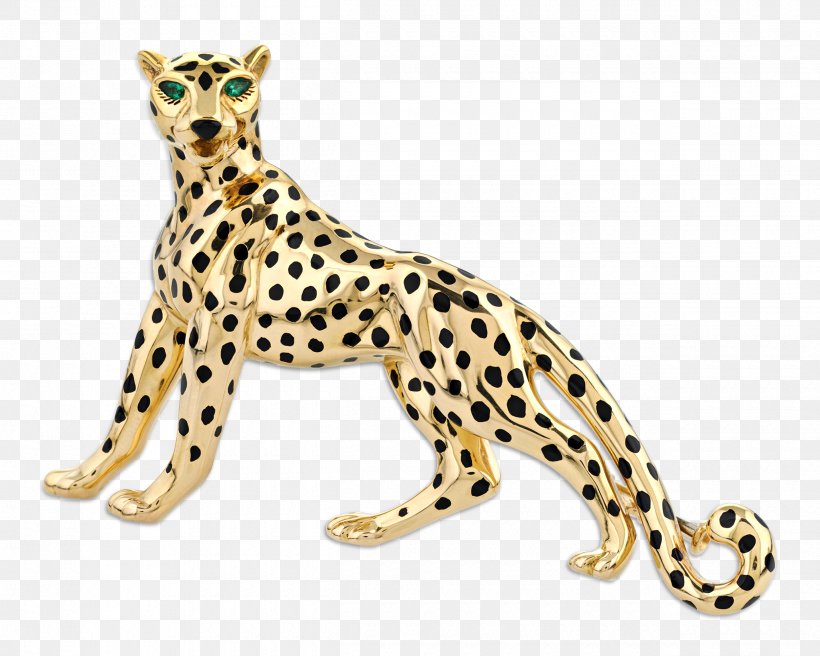 Leopard Cheetah Brooch Earring Cartier, PNG, 2500x2000px, Leopard, Animal Figure, Big Cats, Body Jewelry, Brooch Download Free