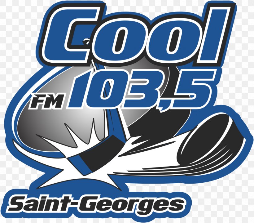 Saint-Georges Cool FM 103.5 Ligue Nord-Américaine De Hockey Centre Sportif Lacroix-Dutil Logo CKRB-FM, PNG, 1200x1053px, Logo, Area, Brand, Fm Broadcasting, Headgear Download Free