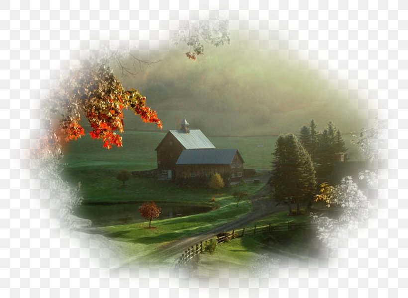 Vermont Farmhouse Landscape, PNG, 800x600px, Vermont, Autumn, Barn, Farm, Farmhouse Download Free