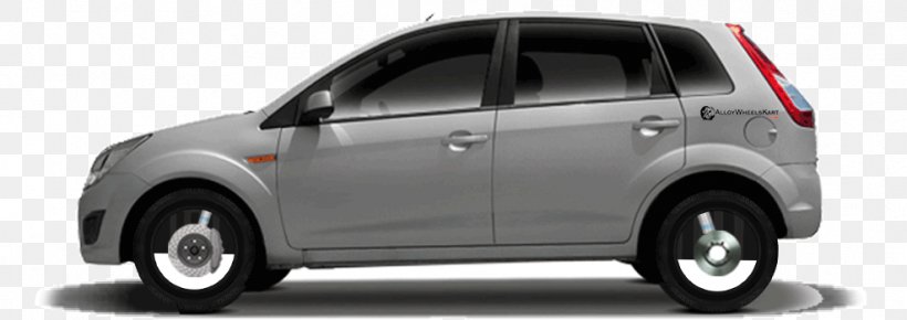 Alloy Wheel Tire Ford Figo Compact Car, PNG, 988x350px, Alloy Wheel, Auto Part, Automotive Design, Automotive Exterior, Automotive Tire Download Free