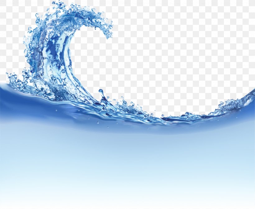 Blue Fresh Water, PNG, 2000x1646px, Wave, Blue, Dispersion, Organism, Product Design Download Free