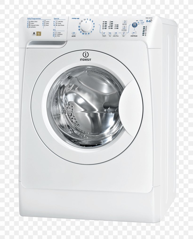 Washing Machines Indesit Co. Clothes Dryer Hotpoint, PNG, 2362x2929px, Washing Machines, Beko, Clothes Dryer, Dishwasher, Home Appliance Download Free