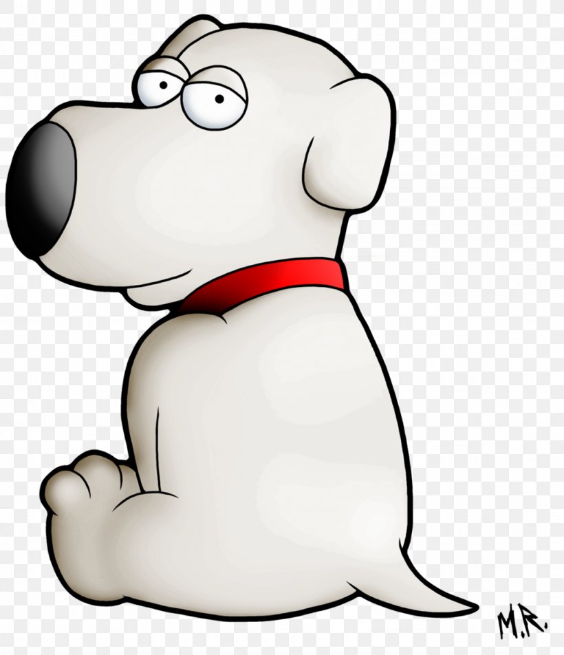 Brian Griffin Puppy Labrador Retriever DeviantArt, PNG, 1024x1189px, Watercolor, Cartoon, Flower, Frame, Heart Download Free