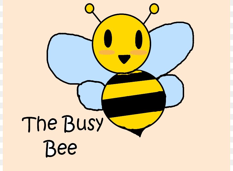 Busy Bee Cuteness Clip Art, PNG, 800x600px, Bee, Area, Bumblebee, Busy Bee, Butterfly Download Free