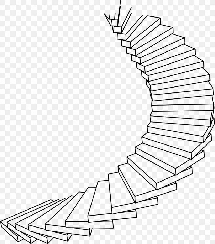 Clip Art Staircases Spiral Vector Graphics, PNG, 1145x1305px, Staircases, Blackandwhite, Coloring Book, Diagram, Drawing Download Free