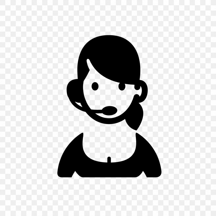 Customer Service Clip Art, PNG, 1388x1388px, Customer Service, Black, Black And White, Cartoon, Computer Download Free