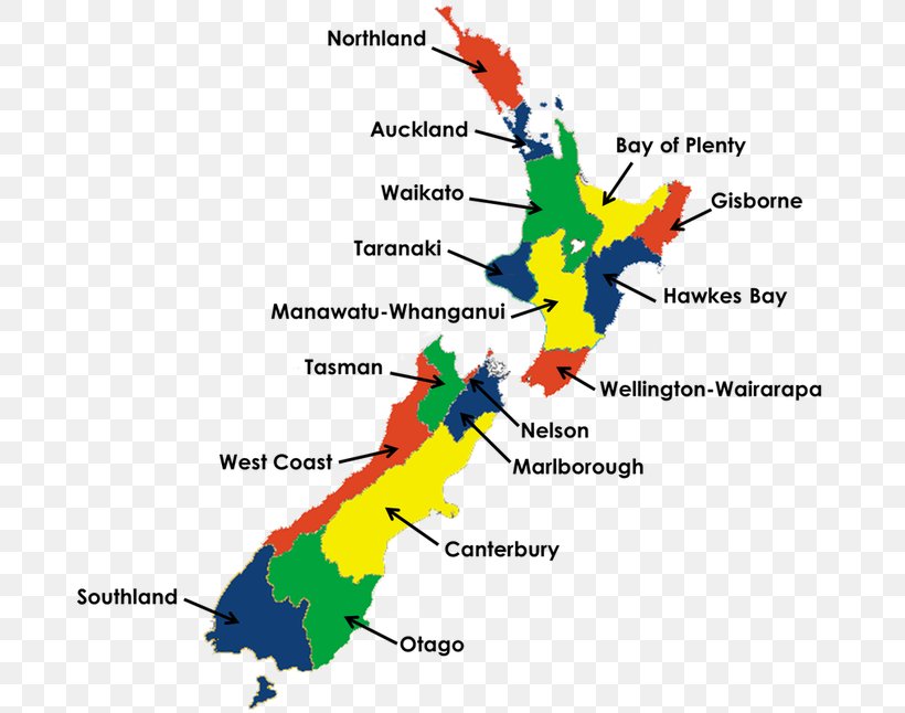 Region Of New Zealand Map New Zealand Dollar Geography Northland Region