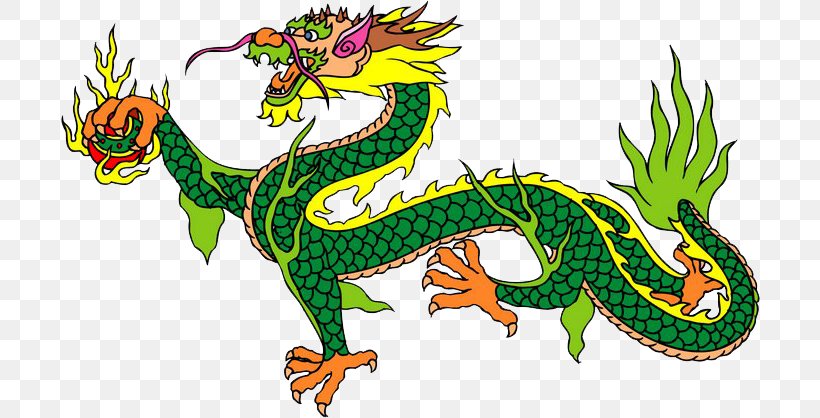 Chinese Dragon Vector Graphics Illustration Clip Art, PNG, 700x418px, Chinese Dragon, Animal Figure, Art, Dragon, Fictional Character Download Free