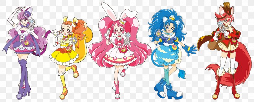 Pretty Cure Artist Illustration Macaron, PNG, 1248x502px, Pretty Cure, Art, Artist, Deviantart, Fictional Character Download Free