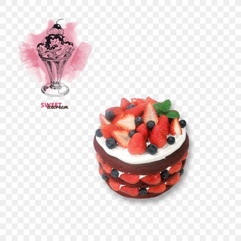 Strawberry Cream Cake Shortcake Torte, PNG, 945x945px, Strawberry, Aedmaasikas, Auglis, Berry, Cake Download Free