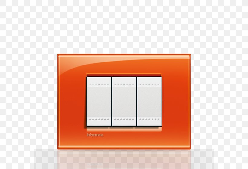 Orange Bticino Material Electrical Switches Light, PNG, 595x560px, Orange, Brand, Bricolage, Bticino, Color Download Free