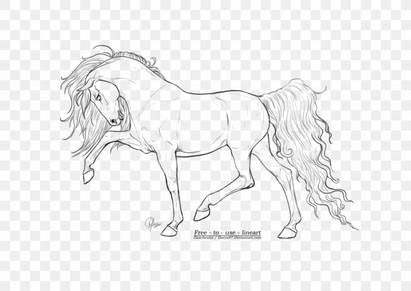 Arabian Horse Line Art Drawing Pony DeviantArt, PNG, 1063x752px, Arabian Horse, Adult, Animal Figure, Artwork, Black And White Download Free