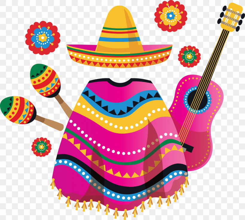 Mexican Elements, PNG, 3000x2695px, Mexican Elements, Hat, Line, Party, Party Hat Download Free