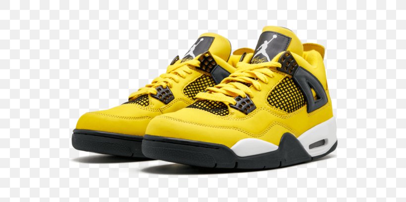 Air Jordan Mens 4 Ls Nike Mens Air Jordan 4 Lightning, PNG, 681x409px, Air Jordan, Athletic Shoe, Basketball Shoe, Brand, Chuck Taylor Allstars Download Free