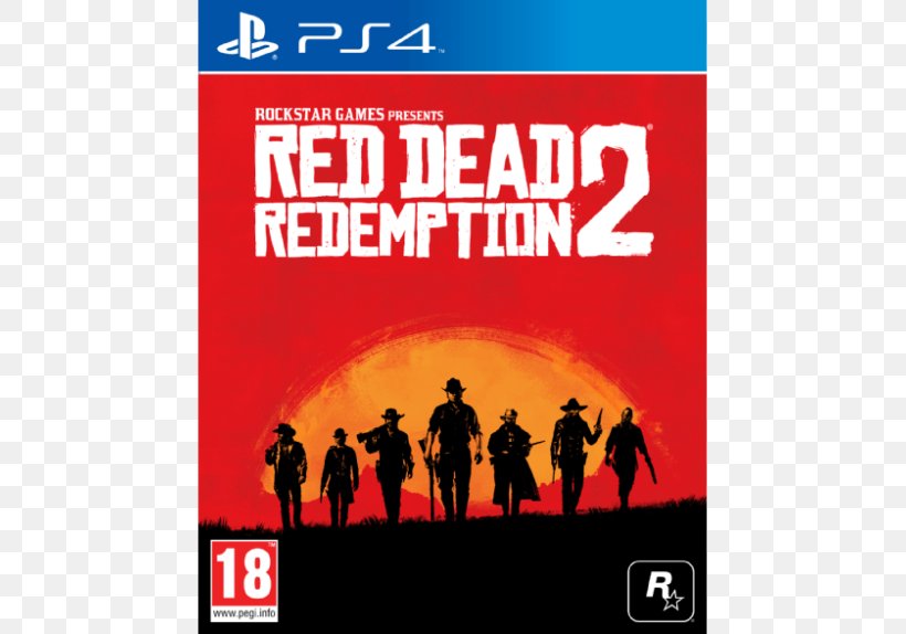 Red Dead Redemption 2 Grand Theft Auto V PlayStation 4 Video Games, PNG, 768x574px, Red Dead Redemption 2, Actionadventure Game, Advertising, Brand, Film Download Free