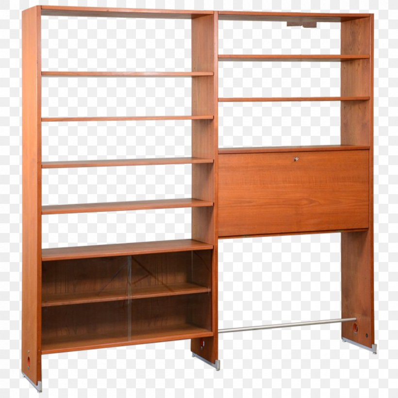 Shelf Bookcase Wall Unit Mid-century Modern Furniture, PNG, 1200x1200px, Shelf, Bookcase, Buffets Sideboards, Chest Of Drawers, Danish Modern Download Free