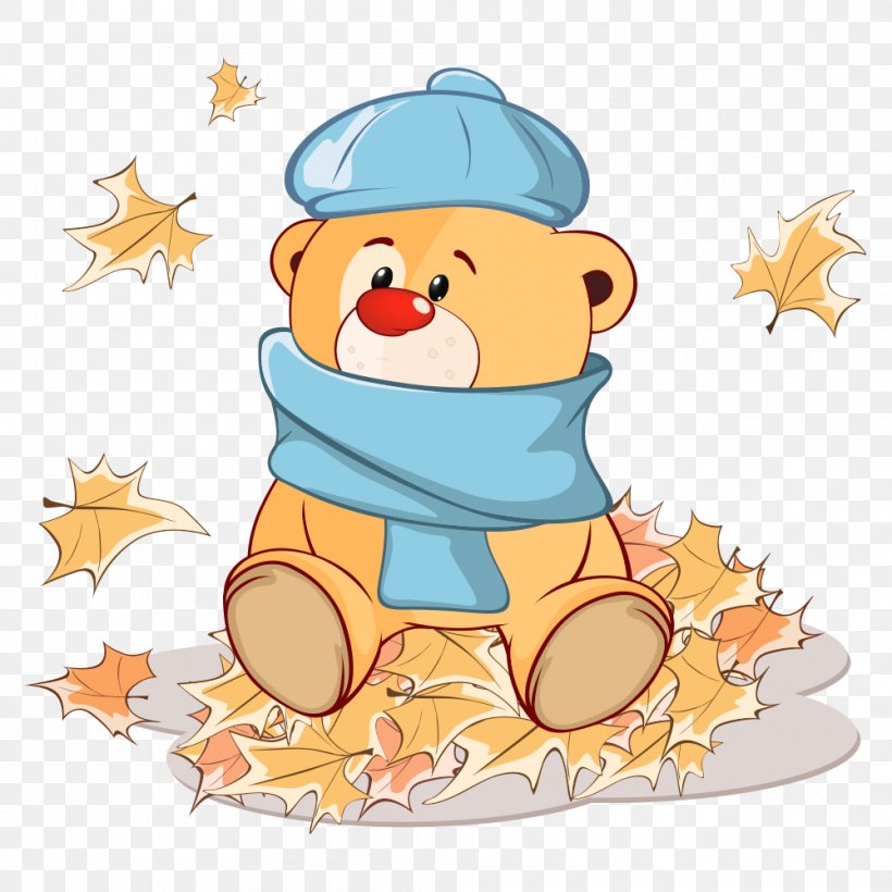 Bear Royalty-free Stock Illustration Illustration, PNG, 1000x1000px, Watercolor, Cartoon, Flower, Frame, Heart Download Free