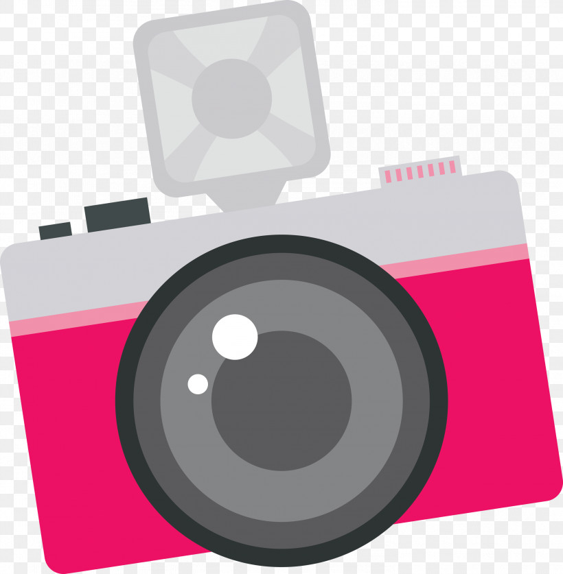 Camera Lens, PNG, 2939x3000px, Cartoon Camera, Camera, Camera Lens, Lens, Pink M Download Free