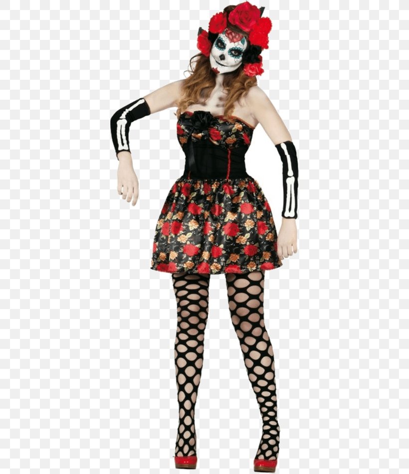 La Calavera Catrina Disguise Halloween Day Of The Dead, PNG, 600x951px, La Calavera Catrina, All Souls Day, Calavera, Carnival, Clothing Download Free