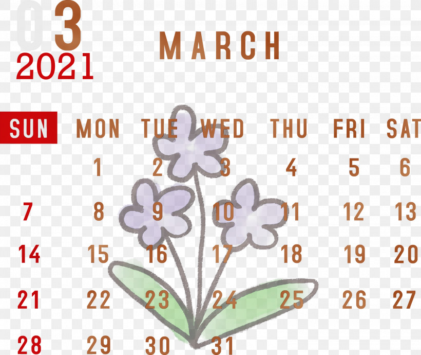 Petal Font Meter Flower Line, PNG, 3000x2525px, 2021 Calendar, March 2021 Printable Calendar, Flower, Geometry, Line Download Free
