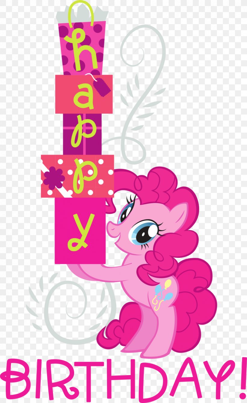 Pinkie Pie Pony Birthday Wedding Invitation Greeting & Note Cards, PNG, 850x1386px, Pinkie Pie, Area, Art, Birthday, Fictional Character Download Free
