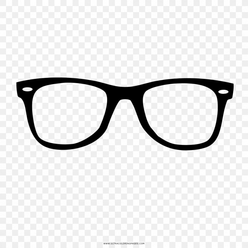 Ray-Ban Sunglasses Drawing, PNG, 1000x1000px, Rayban, Black, Black And White, Brand, Can Stock Photo Download Free