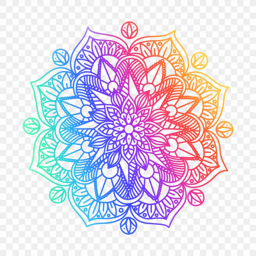 Mandala Graphic Design Clip Art Drawing Image, PNG, 3000x3000px, Mandala, Art, Doodle, Drawing, Flora Download Free