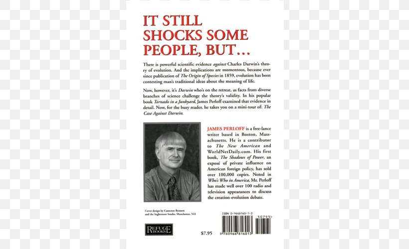 The Case Against Darwin: Why The Evidence Should Be Examined Amazon.com Book Columnist Font, PNG, 500x500px, Amazoncom, Book, Brand, Charles Darwin, Columnist Download Free