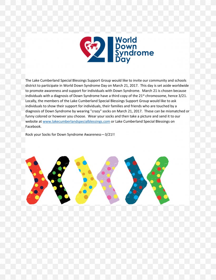 World Down Syndrome Day Trisomy Chromosome 21, PNG, 2550x3300px, World Down Syndrome Day, Brand, Chromosome, Chromosome 21, Chronic Fatigue Download Free