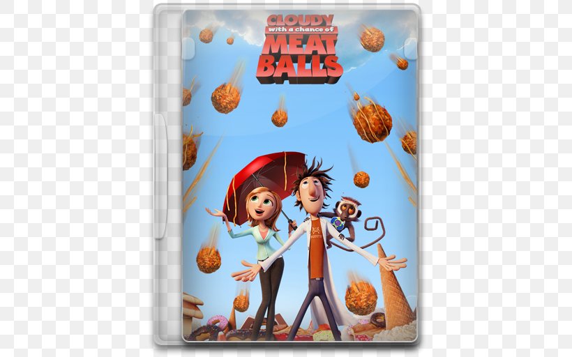Film Flint Lockwood Cloudy With A Chance Of Meatballs Animation Columbia Pictures, PNG, 512x512px, Film, Animation, Anna Faris, Bill Hader, Cinema Download Free