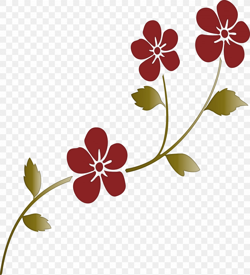 Flower Frame Decoration Frame, PNG, 2727x3000px, Flower Frame, Branch, Decoration Frame, Flower, Geranium Download Free